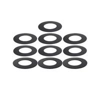 FJMQHU Kit de 10 Rondelles de Calage pour Axe de Godet de Chargeuse Compacte, Entretoises en Polymère de 40 Mm, Joints pour Modèles, EH35, WB140, TB135