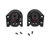 FJMQHU Lot de 2 Visières de Casque, Bases de Protection, Mécanisme Haute Performance, Pièces de Rechange, Base de Lentille de Casque