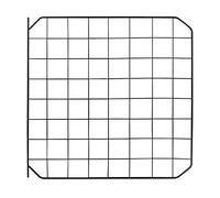 FJMQHU pour Petits Animaux à Monter Soi-même, Clôture Métallique pour Jardin, Cage En Fer pour Chatons et Lapins, Idéal Comme Cadeau Ou Décoration Int, Porte noire