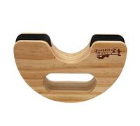 FJMQHU Repose-nuque Industriel Support d'Atelier pour Guitare Appui Ergonomique en Bois Accessoire pour Fretboard Maintien, Support Manche Guitare Acoustique Semi-circulaire Grande Taille