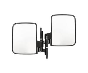 FJMQHU Rétroviseurs Latéraux Génériques pour VTT, Accessoires Universels, Ensemble de Rétroviseurs Latéraux Robustes pour UTV (Gauche et Droite) Compatibles