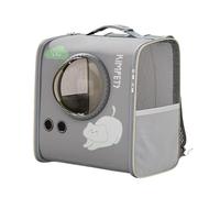 FJMQHU Sac à Dos de Transport Moderne et Léger pour Chats, Idéal pour Les Activités de Plein Air Telles Que La Pêche, La Randonnée et Le Camping, Gris Grand