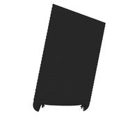 FJMQHU Sans Matériel, à Coller sur Les Fenêtres, écran de Confidentialité, Tissu Non Tissé, à Faire Soi-même, Peut être Découpé à La Taille Souhaitée, Noir 120x180cm