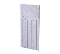 FJMQHU Tapis à Griffer pour Chat, Griffoir Mural, Multifonctionnel, en Feutre à Monter Soi-même, pour Chats D'intérieur, Auto-assemblable, Gris