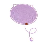 FJMQHU Tapis Griffoir pour Chat Coussin Anti-Glisse avec Balle Tapis de Jeu à Griffer Protection pour Prendre Soin des Griffes Adapté aux Lieux, Violet