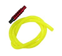 FJMQHU Valve de Réservoir de Aluminium Alliage Tuyau D'Huile pour Kit Tube D'Huile Modification Pièces D'Accessoire Moteur Système Compensation TEM, Valve Rouge