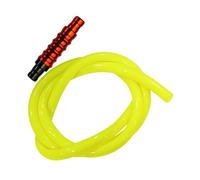 FJMQHU Valve de Réservoir de Aluminium Alliage Tuyau D'Huile pour Kit Tube D'Huile Modification Pièces D'Accessoire Moteur Système Compensation TEM, Valve Orange