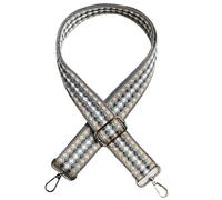 FJOADNVM Bandouliere pour Sac 1 pièce Large Sangle de Sac à Main réglable Remplacement bandoulière épaule Pois Jacquard DIY(Aegean)