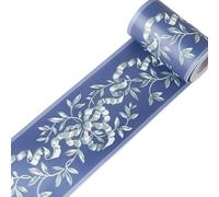 FJOADNVM Bordure De Papier Peint 10M taille ligne autocollant mural cuisine salle de bain toilette étanche auto-adhésif PVC papier peint frontière chambre autocollants floraux(11)