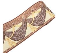 FJOADNVM Bordure De Papier Peint 5M PVC auto-adhésif plinthe autocollant mural Floral taille autocollants étanche 3D mur frontière chambre salle de bain décor(34)