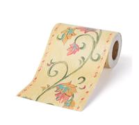 FJOADNVM Bordure De Papier Peint Auto-adhésif PVC taille ligne papier peint rétro gaufrage salon plinthe frontière décoration murale coin décor à la maison Art autocollant(03 10x10M)