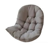 FJOADNVM Coussin Fauteuil Suspendu Coussin de Chaise hamac Coussin de siège de balançoire d'extérieur de Jardin Coussin de Dossier de Chaise Suspendue(Dark Grey)