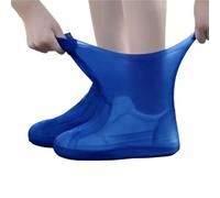 FJOADNVM Couvre Chaussure Impermeable Couvre-bottes de pluie en silicone imperméable(5-Blue,(39-46) General)