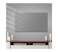 FJOADNVM Housse De Protection Pour TV Housse de protection anti-poussière for TV, élastique tout compris, 55 pouces, 65, luxe, Simple, couleur unie(Ash,70-75 inches)