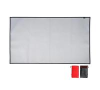 FJOADNVM Mmatelas Camping Tapis résistant aux Hautes températures en Tissu Ignifuge de Camping Plein air