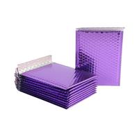 FJOADNVM Pochette Bulle Lot de 20 enveloppes à Bulles en Plastique rembourrées for Envoi Postal(Purple,15 * 20cm)