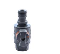 FJOADNVM Raccord Tuyau D'arrosage Adaptateur de Robinet en Plastique 3/4" mâle/Femelle, raccord Rapide avec Robinet à Bille for Tuyau d'arrosage, rallonge, réparation, Pistolet à Eau(A-2PCS)