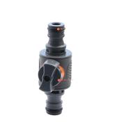 FJOADNVM Raccord Tuyau D'arrosage Adaptateur de Robinet en Plastique 3/4" mâle/Femelle, raccord Rapide avec Robinet à Bille for Tuyau d'arrosage, rallonge, réparation, Pistolet à Eau(E-1PCS)