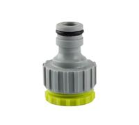 FJOADNVM Raccord Tuyau D'arrosage Raccord de Tuyau d'arrosage 3/4 po et 1/2 po 2 en 1, Adaptateur de Robinet fileté, Ensemble de Connexion de Tuyau for l'irrigation du Jardin(Gold)