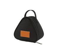 FJOADNVM Sac Isotherme Repas Mini sac isolant triangulaire en aluminium, refroidisseur thermique, fourre-tout for étudiants, à boule de riz, boîte déjeuner, Bento, sacs transport for(Black)