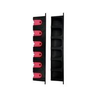 FJOADNVM Support Canne A Peche Horizontal Fishing Tools Rod Holders Wall-Mounted Rack Combos Store 6 Rods Horizontal Vertical Pole(Color 04)