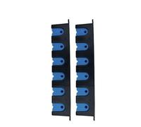FJOADNVM Support Canne A Peche Horizontal Fishing Tools Rod Holders Wall-Mounted Rack Combos Store 6 Rods Horizontal Vertical Pole(Color 05)