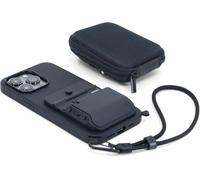 FJORDEN Pro Pack pour iPhone 16 Pro - Inclut une poignée de caméra Fjorden, un étui iPhone (compatible MagSafe), une sangle en corde noire et un étui de transport - Photographiez comme un pro avec