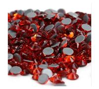 FJQFHH Diamants d'eau Super Flash Cristaux Artisanat orne Strass 40 Couleurs Cristal AB Hot Fix, thermocollants, for Couture et décorations en Tissu(Hyacinth,Ss30 288pcs)