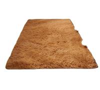 FJQFHH Tapis Extra Larges, Moelleux et antidérapants, lav Tapis épais et Moelleux for la décoration du Salon, Tapis de Chevet, Tapis de Sol en Peluche Chaude(Khaki,60x160cm(23.6x63in))