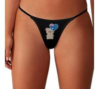 FJQWKLF Australie Drapeau Koala Ours Femmes G-String Sexy t-Back Tongs brève Culotte Taille Basse sous-vêtements