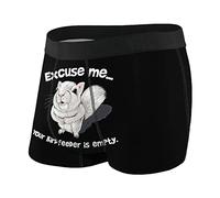 FJQWKLF Excusez-Moi écureuil sous-vêtements pour Hommes caleçons Extensibles Respirants