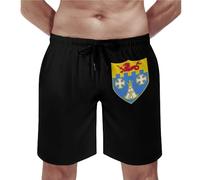 FJQWKLF Maillot de Bain pour Hommes, 12e régiment d'infanterie, séchage Rapide, Impression 3D, Short de Bain