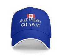 FJQWKLF Make America Go Away Hats Canada Non à Vendre Hat Baseball Cap Pink