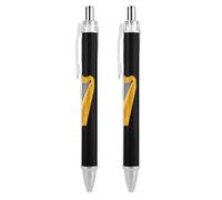 FJQWKLF Stylo à bille rétractable irlandais Leinster Irlande, pointe fine 0,5, corps rond flexible pour un confort d'écriture optimal, 1 pièce