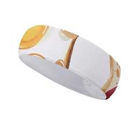 FJWKLRBV Bandeau de sport avec différents motifs imprimés - Bandeau large - Pour la course à pied, le yoga, la vie quotidienne - Unisexe