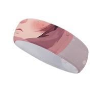 FJWKLRBV Bandeau de sport avec écharpe imprimée, bandeau large pour la course à pied, le yoga, la vie quotidienne, l'entraînement, unisexe