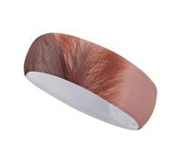 FJWKLRBV Bandeau de sport avec imprimé écureuil rouge - Large bandeau de sport pour course à pied, yoga, vie quotidienne, entraînement unisexe