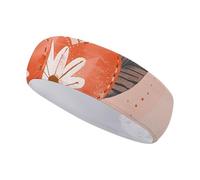 FJWKLRBV Bandeau de sport style vintage imprimé fleurs bandeau large bandeau de sport pour course à pied, yoga, vie quotidienne, entraînement unisexe