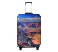 FJWSLCH Beauty Grand Canyon Housse de bagage pour valise, approuvée par la TSA, élastique, anti-rayures, housse de protection lavable, convient aux bagages de 45,7 à 81,3 cm, Noir , XL