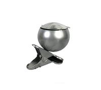 FJXJLKQS 2 PIÈCE Cendrier for extérieur, cendrier for Le Jardin, Balcon de venteux, terrasse, for Pinces, Tasse de tempête avec Fonction Pince, extérieur, Bol de Serrage, cendrier avec Couvercle