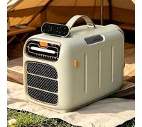 FJYAWEN Climatiseur De Voyage Portable à 3 Vitesses, Minuterie 12h, Panneau De Commande + Télécommande, Camping Cold+Heat, Climatiseur D'extérieur écoénergétique, Jusqu’à 8-10 M² Cold+Warm+Audio