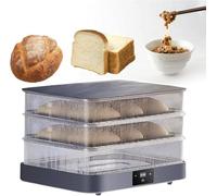 FJYAWEN Fermentation du Pain, Machine à Yaourt Domestique, avec Contrôle De L'humidité Et De La Température, Multifonction, Entièrement Automatique Et Détachable, Capacité De 40 L