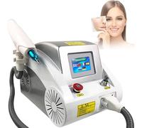FJYAWEN Machine De Detatouage Laser avec 3 Sondes, Machine De Détatouage, Machine D'élimination des Taches De Rousseur,Blanchiment du Visage,Dissolvant De Pigment pour Les Yeux Et Les Lèvres