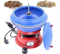 FJYAWEN Polisseuse Vibrante, Bol Vibrant électrique, Tambour Polissage Vibrant, Machine Polissage à Vibration, pour Le Meulage Et Le Polissage De La Surface De La Pièce