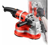 FJYAWEN Ponceuse Portable à Trois Têtes pour Murs Et Sols 3800 W, Meuleuse à Béton pour Murs Et Sols, Polisseuse Polyvalente pour La Finition des Surfaces en Ciment Withoutrod