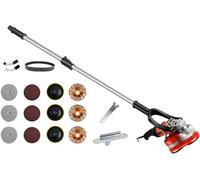 FJYAWEN Ponceuse Portable à Trois Têtes pour Murs Et Sols 3800 W, Meuleuse à Béton pour Murs Et Sols, Polisseuse Polyvalente pour La Finition des Surfaces en Ciment withrod