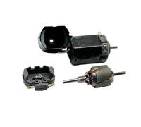FK-130 Carbon Brush electronic starter 5 pôles Rotor DC 12V-24V 21600RPM High Speed Double Shaft for RC Rail Train Toy Car Boat Model