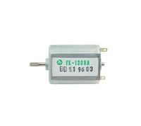 FK-130RH-09490 130 electronic starter DC 6V-12V 7000RPM 20mm*15mm Splined Shaft electronic starter for Car AV CD DVD Device