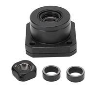 FK10 Carbon Steel Ball Screw End Support | High Rigidity & Stable Rotation for SFU 1610/1605 / 1604 | CNC Router/Machine Tool Bearing Mount