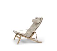 FK10 Plico Chair Fauteuil Carl Hansen & Søn huile blanche - 5715230523964